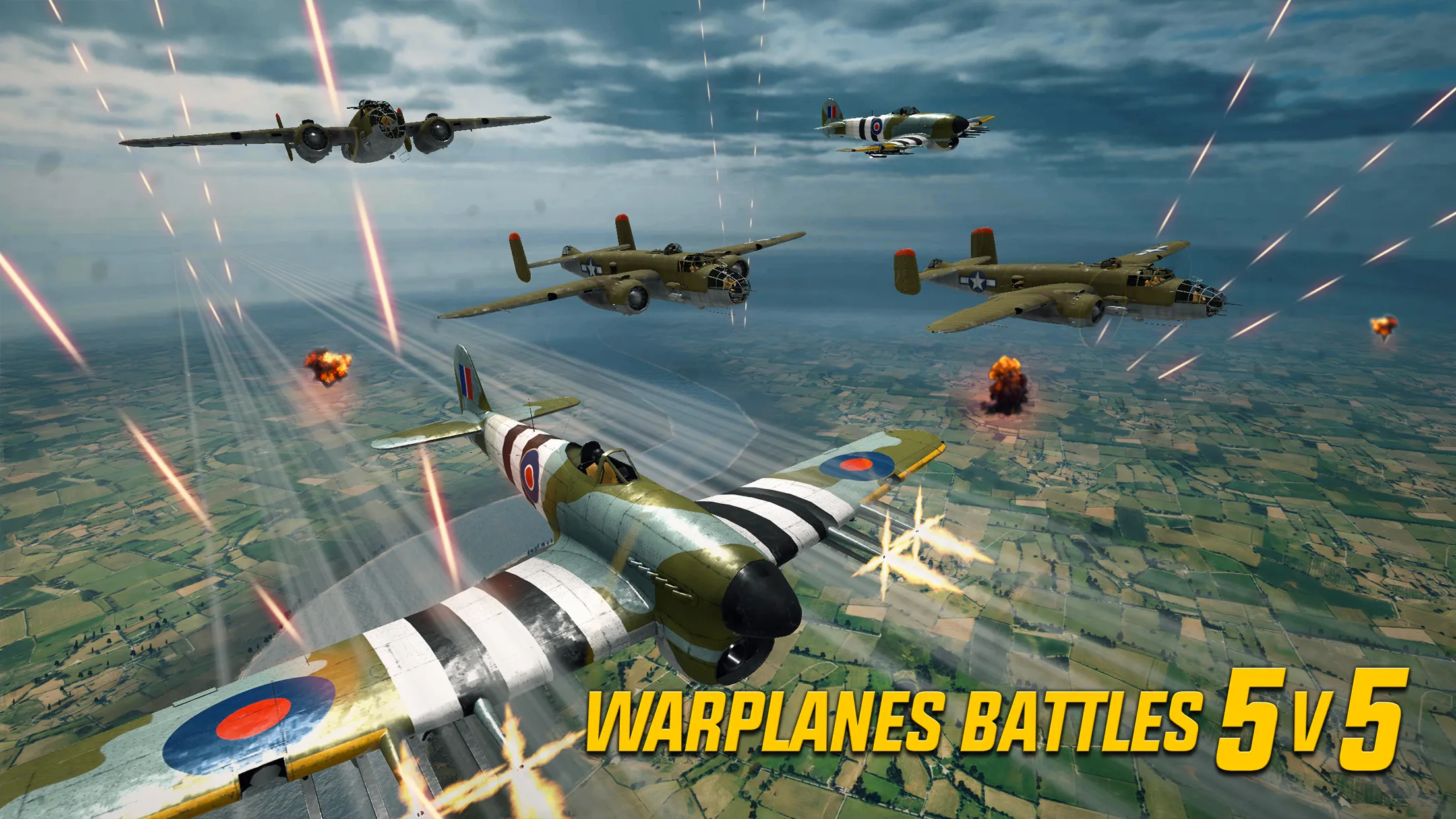 Wings of Heroes: plane games | Indus Appstore | Screenshot