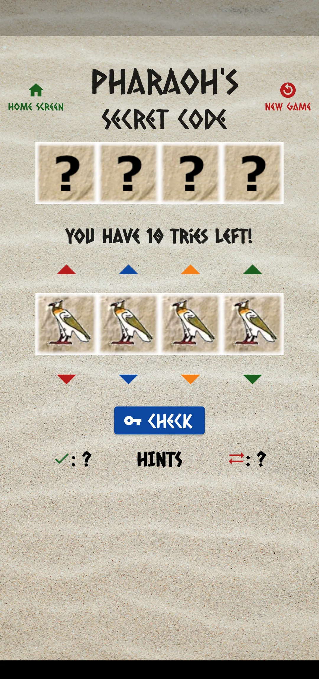 Mastermind Pharaoh's Code | Indus Appstore | Screenshot