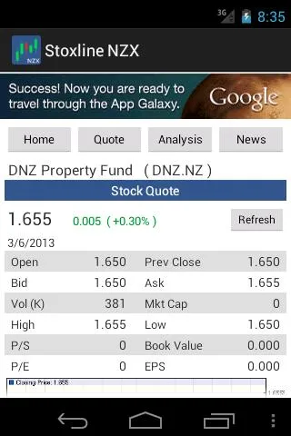 Stoxline NZX | Indus Appstore | Screenshot