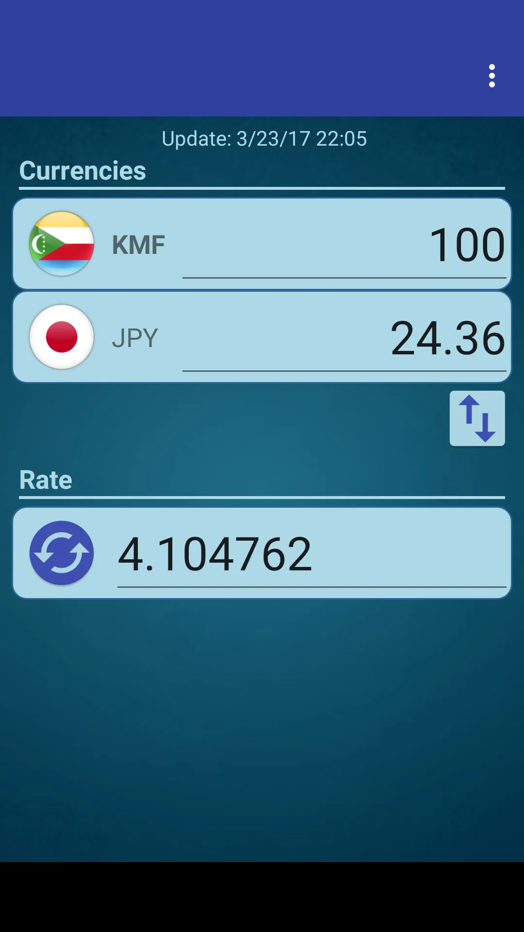 Japan Yen x Comorian Franc | Indus Appstore | Screenshot