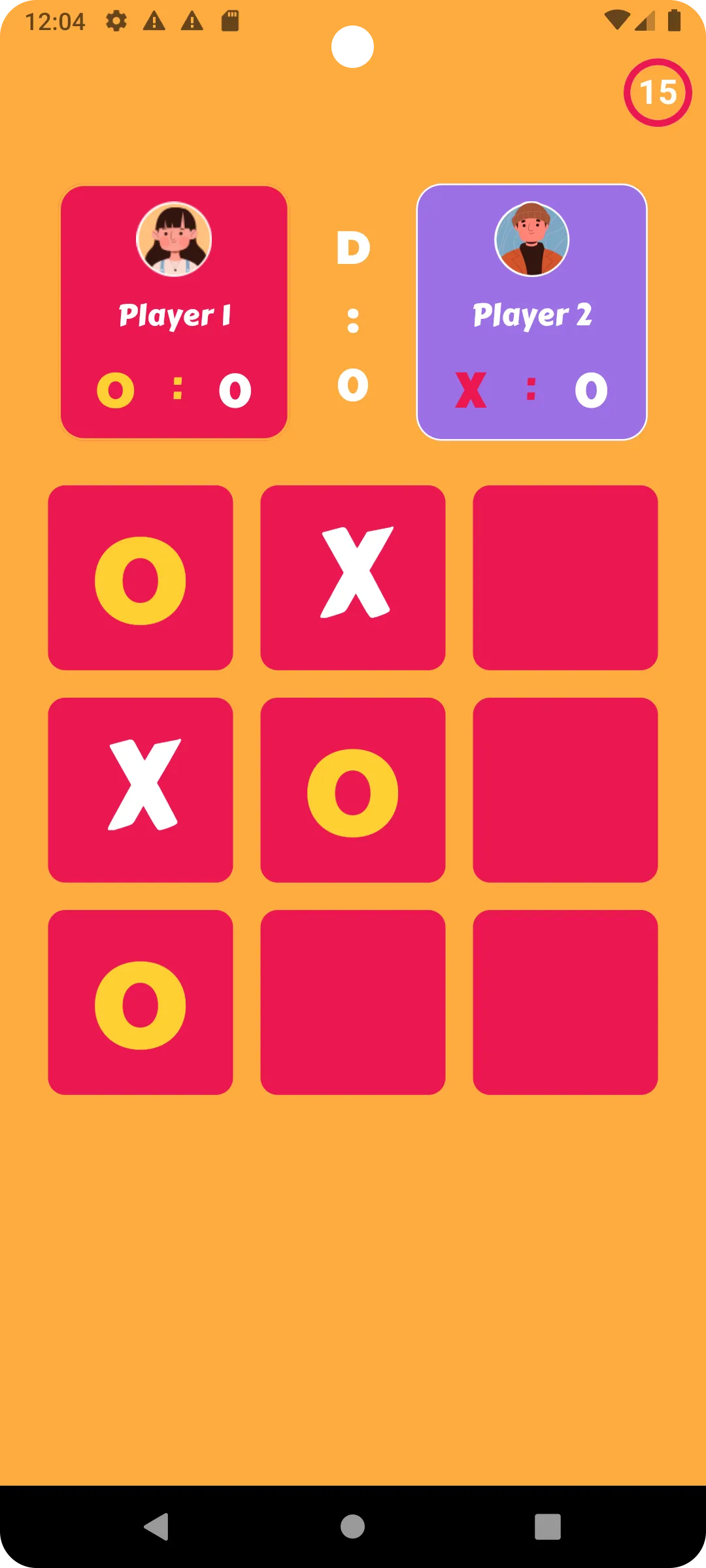 Tic Tac Toe Puzzle | Indus Appstore | Screenshot