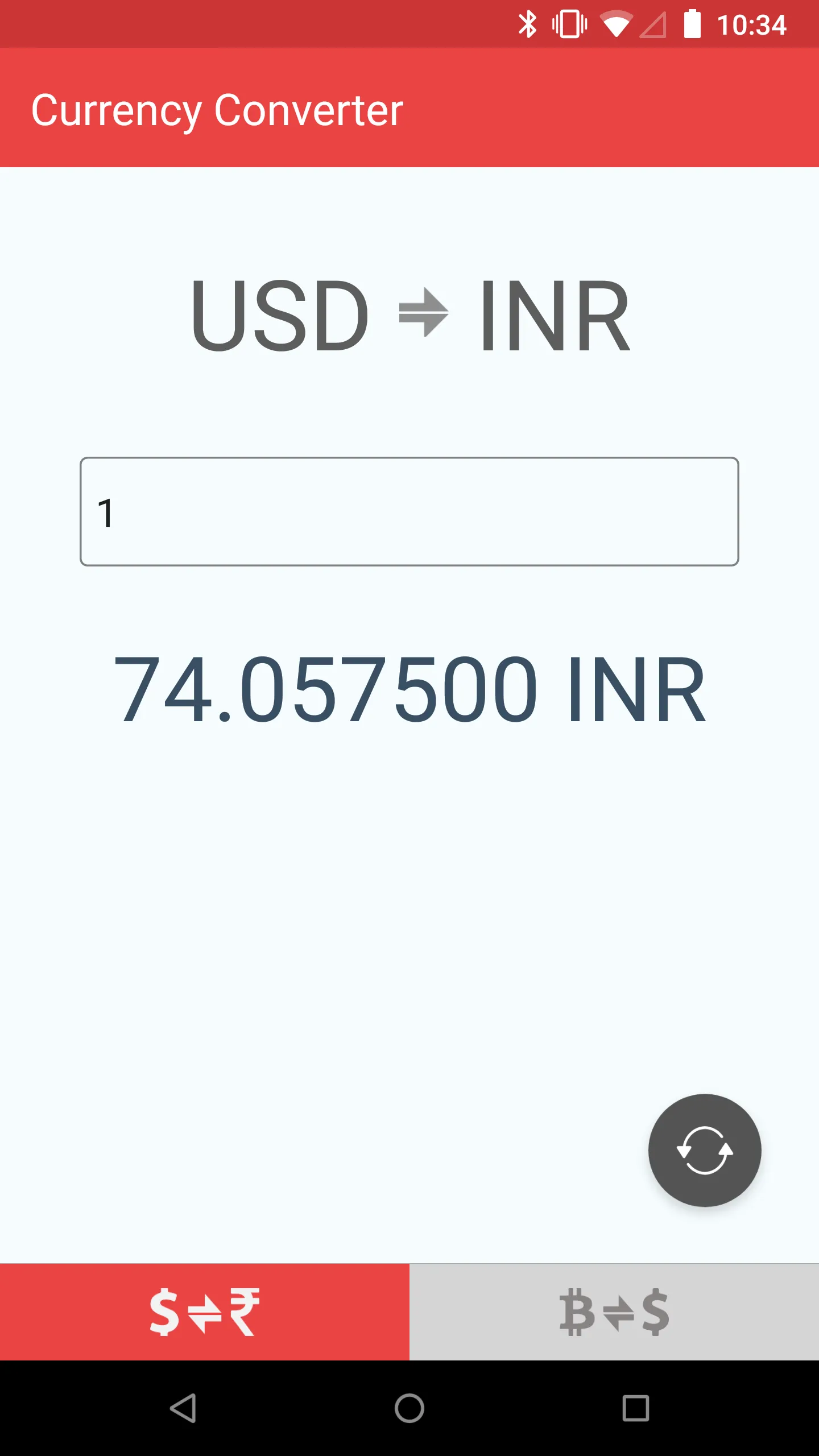 Currency to Currency | Indus Appstore | Screenshot