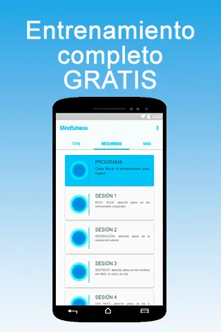 Mindfulness Meditación guiada | Indus Appstore | Screenshot