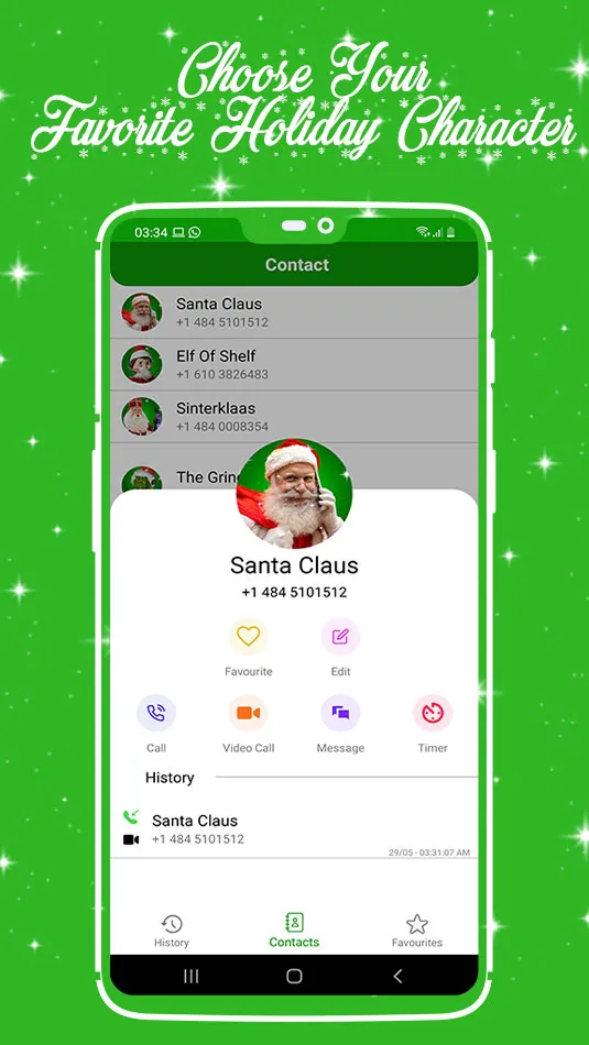 Speak to Santa Claus Call | Indus Appstore | Screenshot