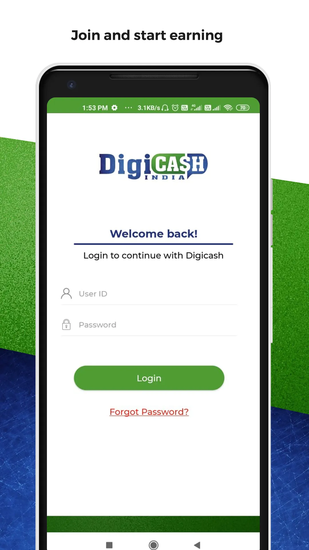 DigiCash Agent Banking service | Indus Appstore | Screenshot