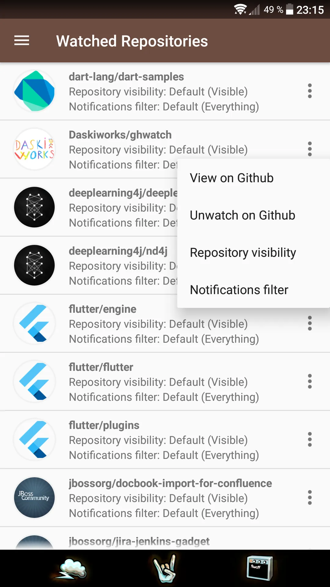 GH::watch GitHub notifications | Indus Appstore | Screenshot