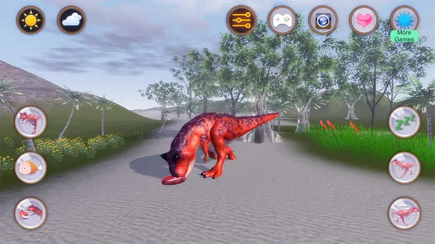 Talking Carnotaurus | Indus Appstore | Screenshot