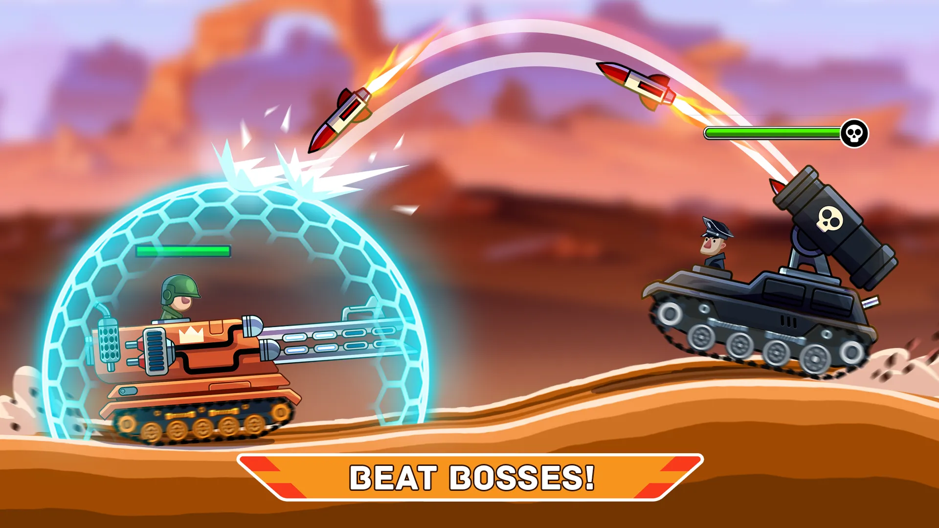 Hills of Steel | Indus Appstore | Screenshot