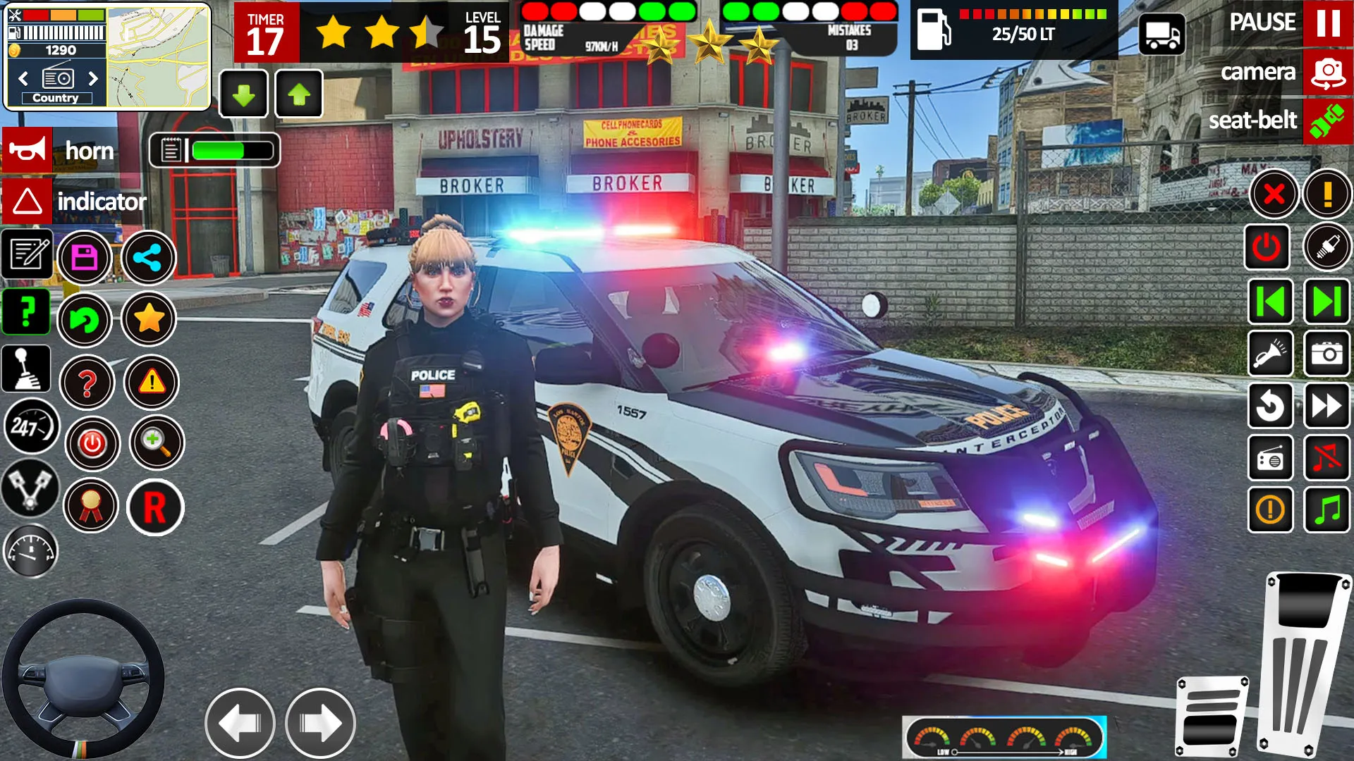 US Police Prado Parking 3D | Indus Appstore | Screenshot