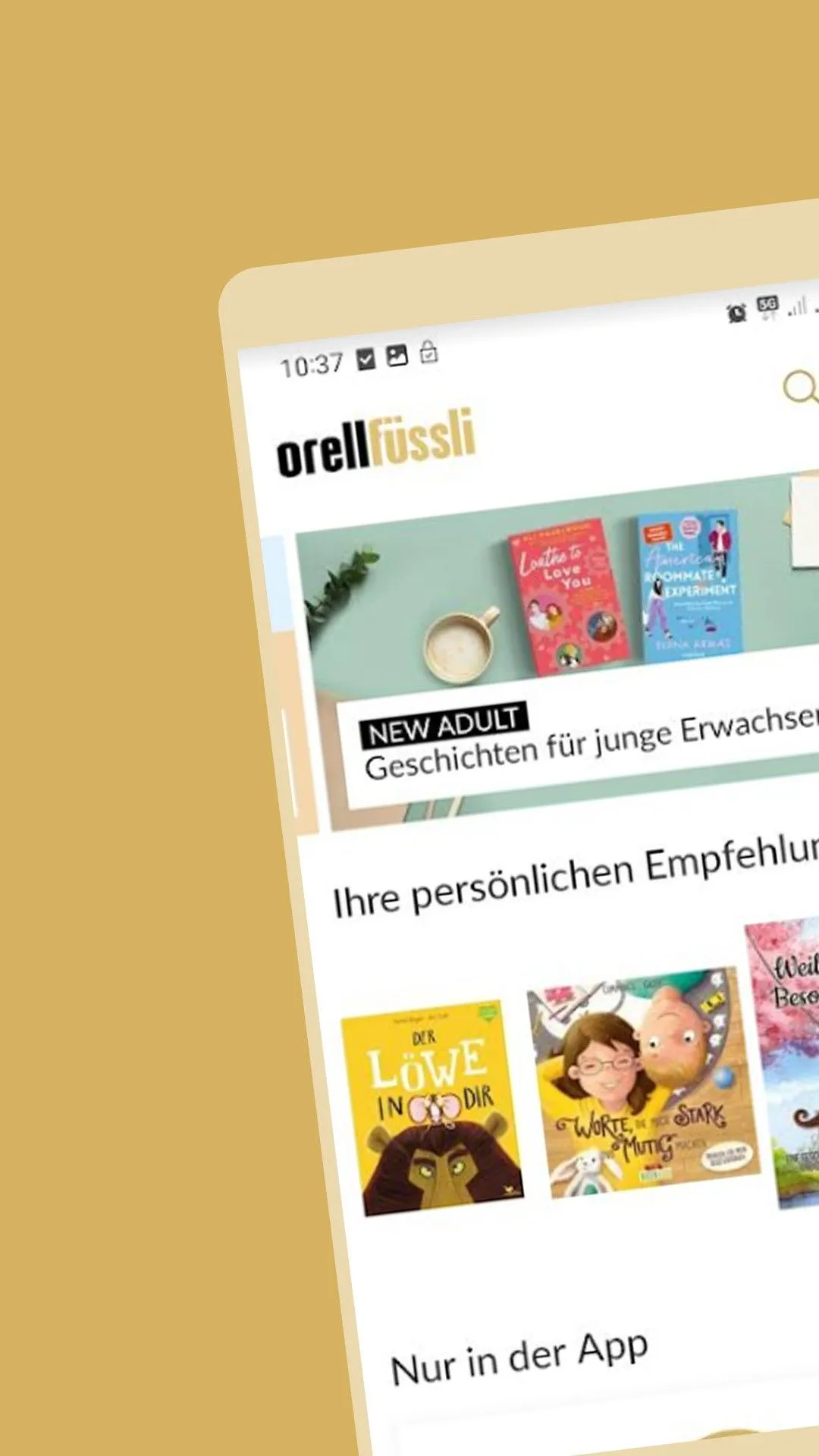 Orell Füssli – Mein Buch | Indus Appstore | Screenshot