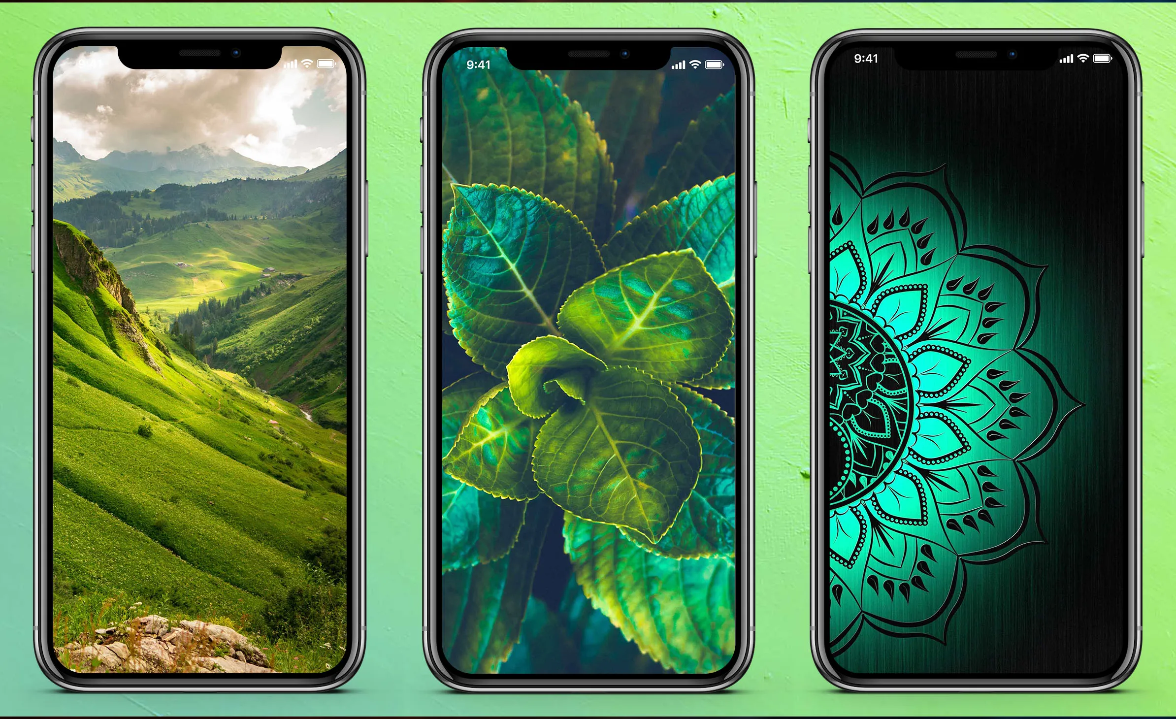 Green Wallpaper | Indus Appstore | Screenshot