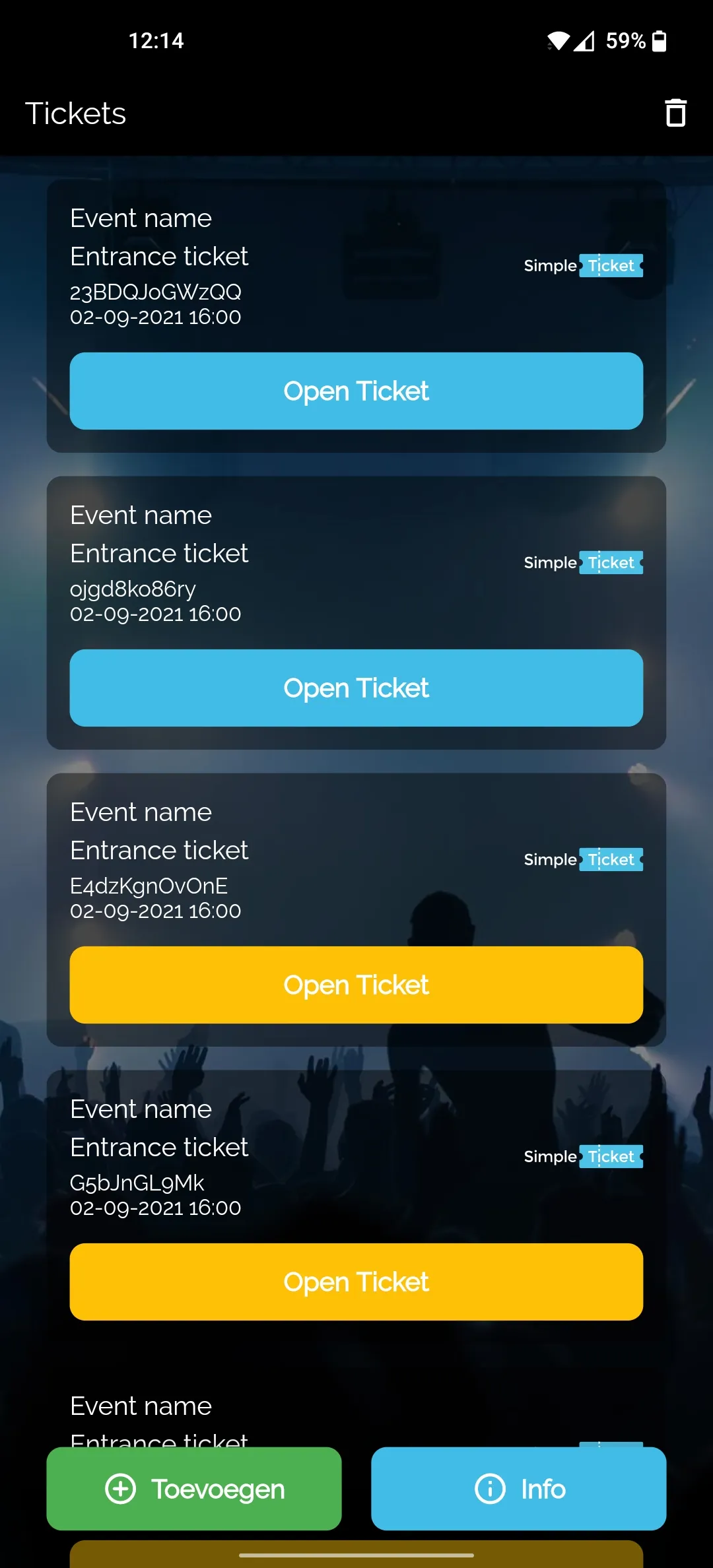 SimpleTicket Wallet | Indus Appstore | Screenshot