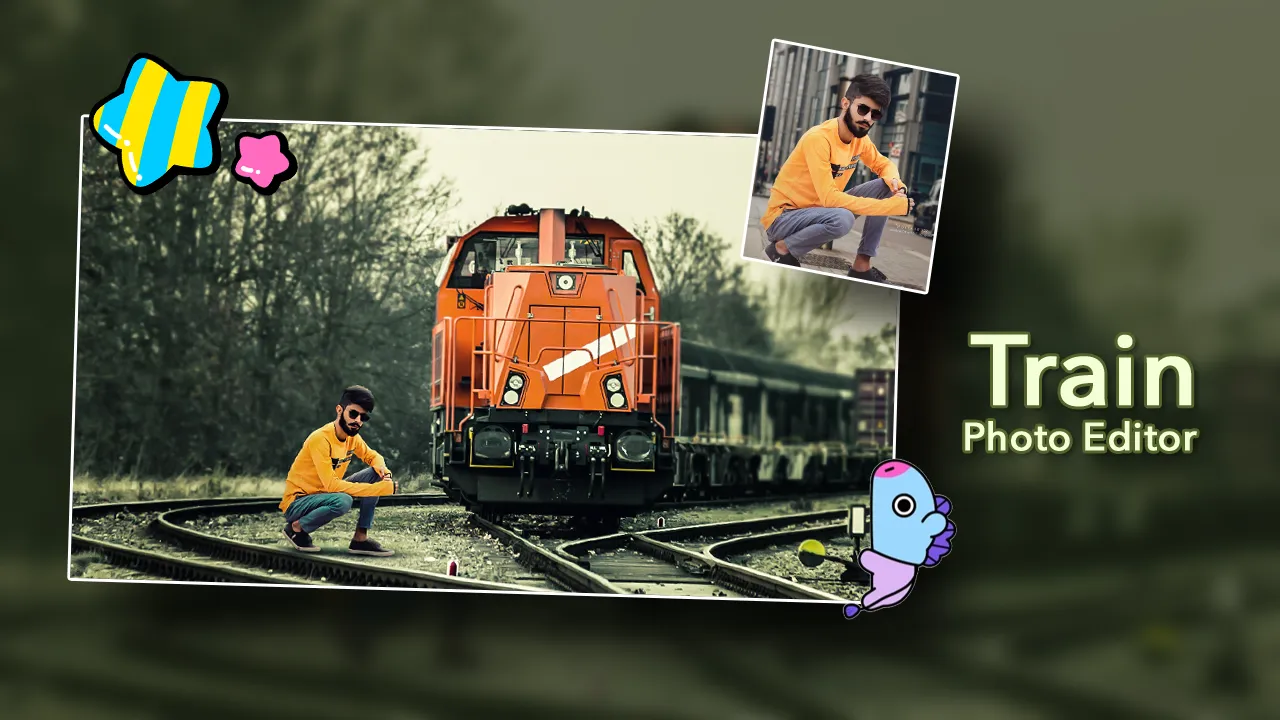 Train Photo Editor | Indus Appstore | Screenshot