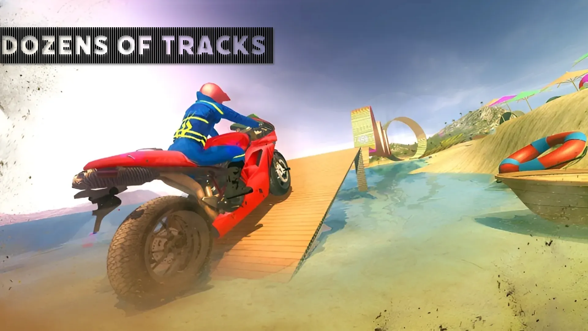 Beach Racing- Stunt Bike Race | Indus Appstore | Screenshot