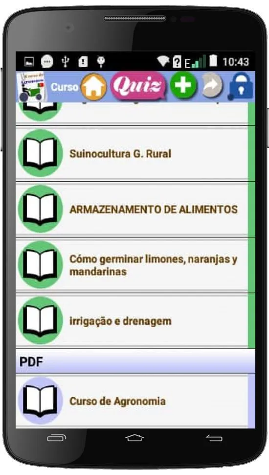 Curso de Agronomia (português) | Indus Appstore | Screenshot