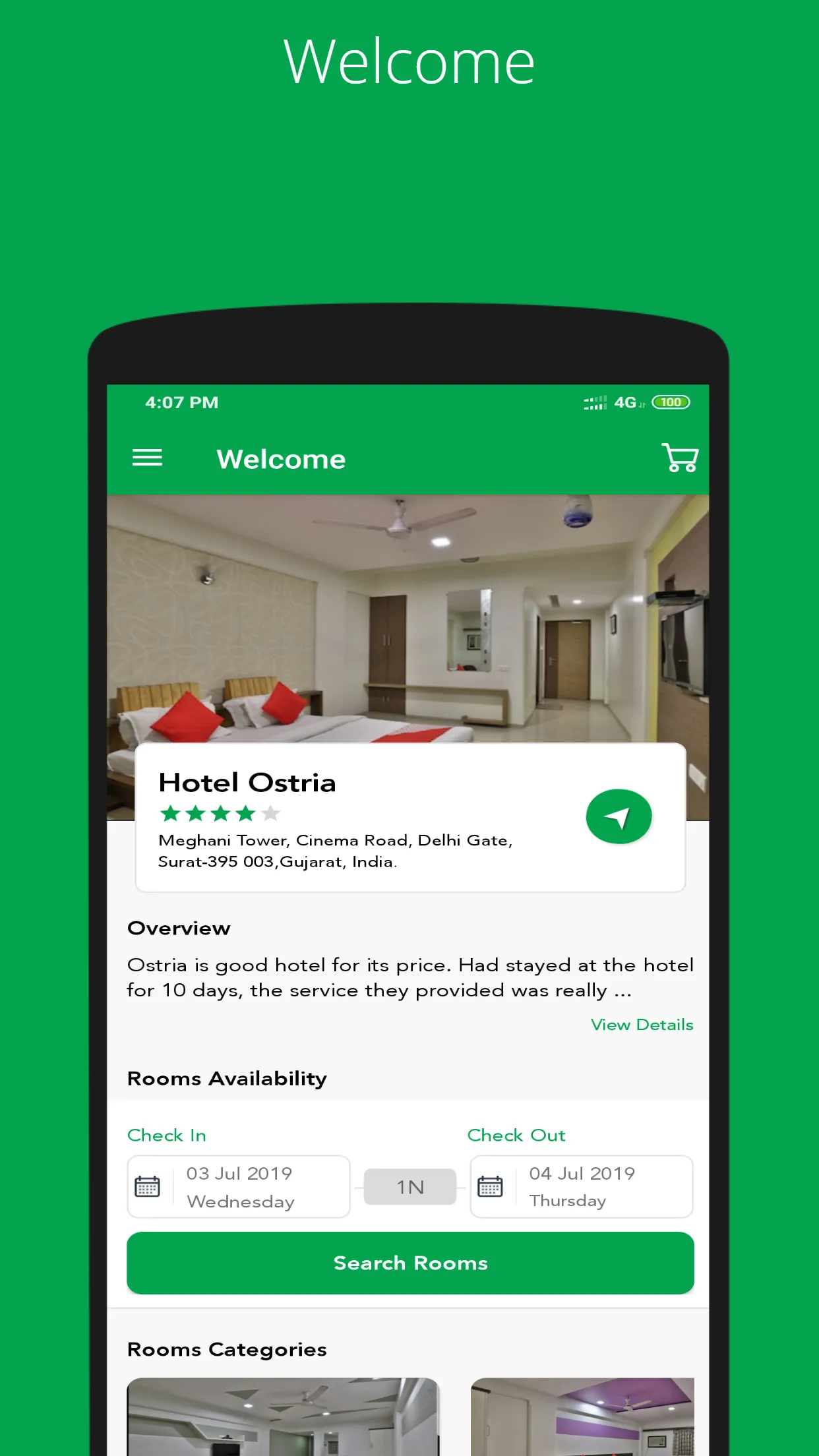 Hotel Ostria | Indus Appstore | Screenshot