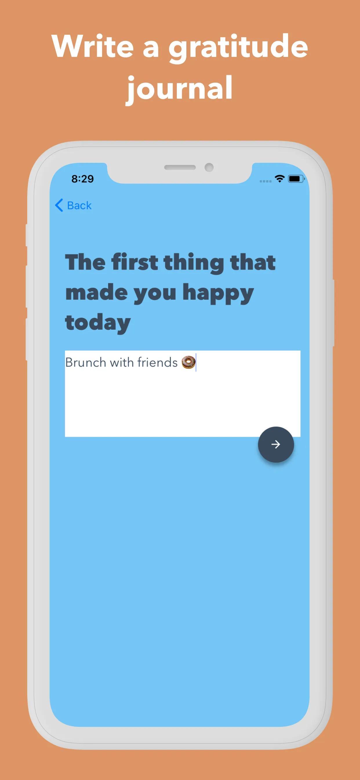 MindHappy: Gratitude Journal | Indus Appstore | Screenshot