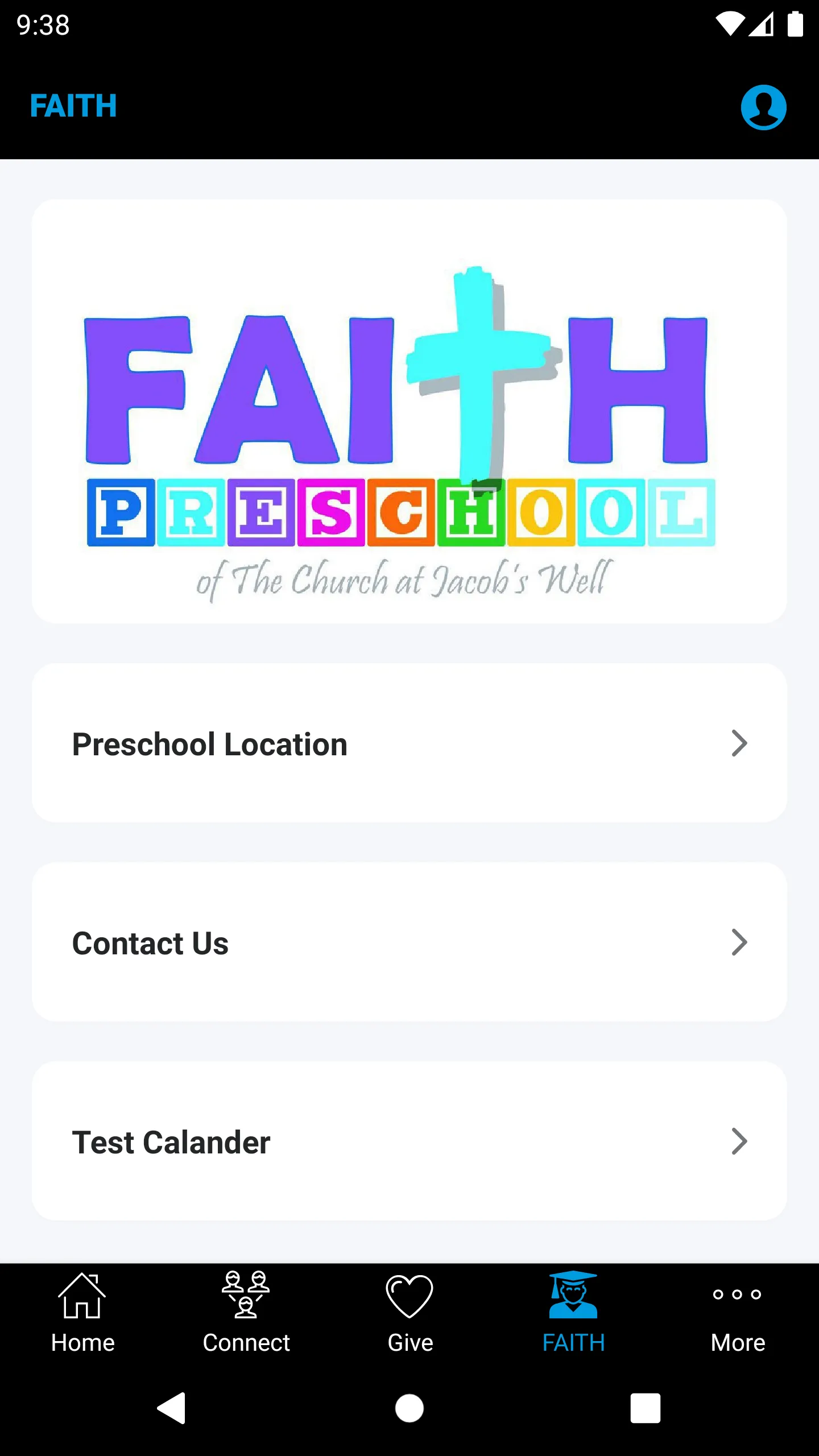 Jacob's Well Church FW | Indus Appstore | Screenshot