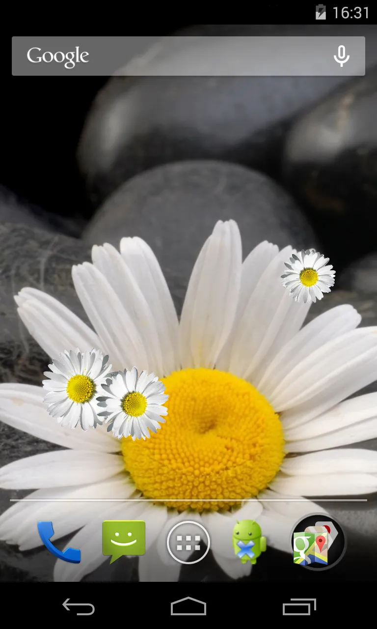 Daisy Live Wallpaper | Indus Appstore | Screenshot