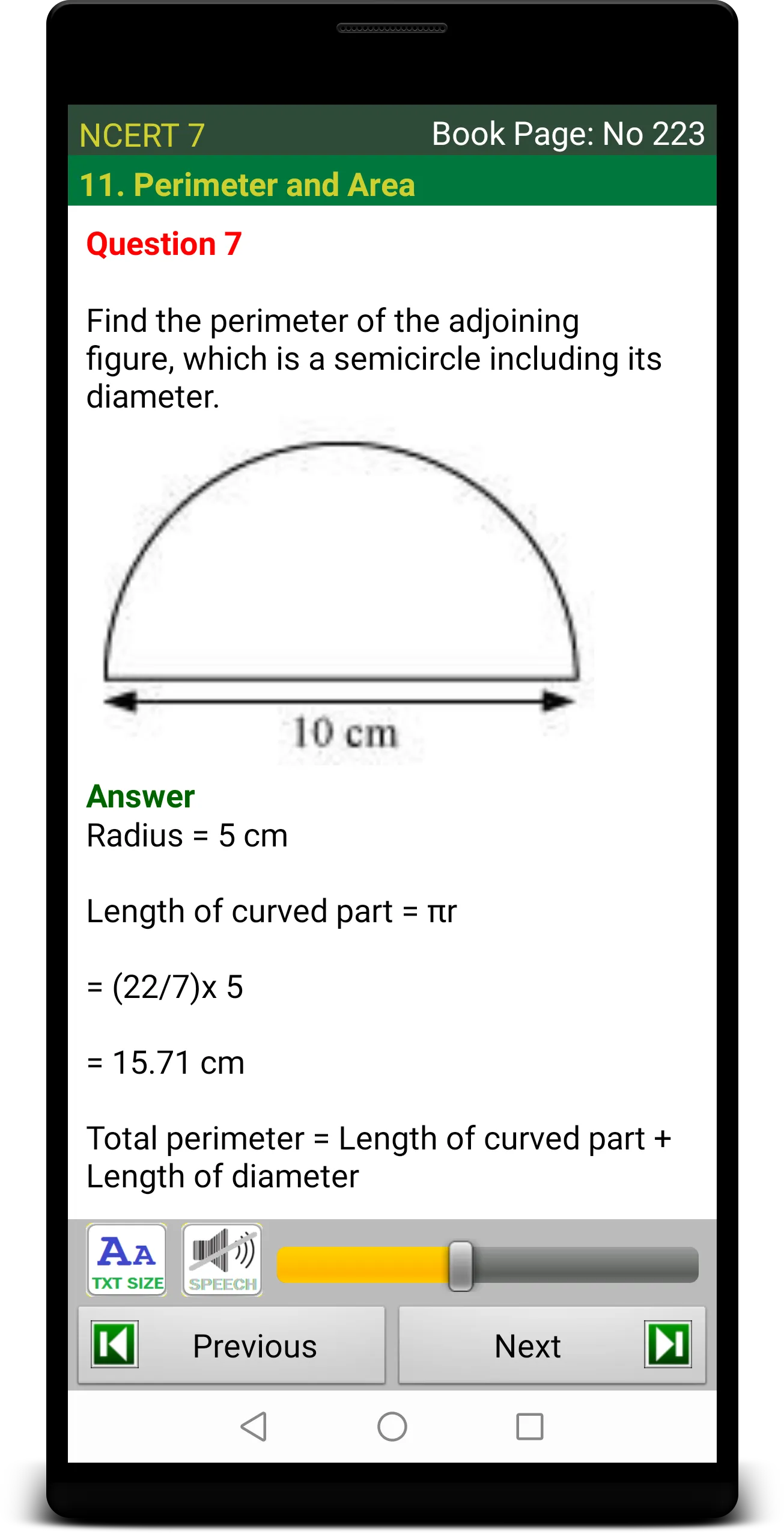 Grade 7 Solutions | Indus Appstore | Screenshot