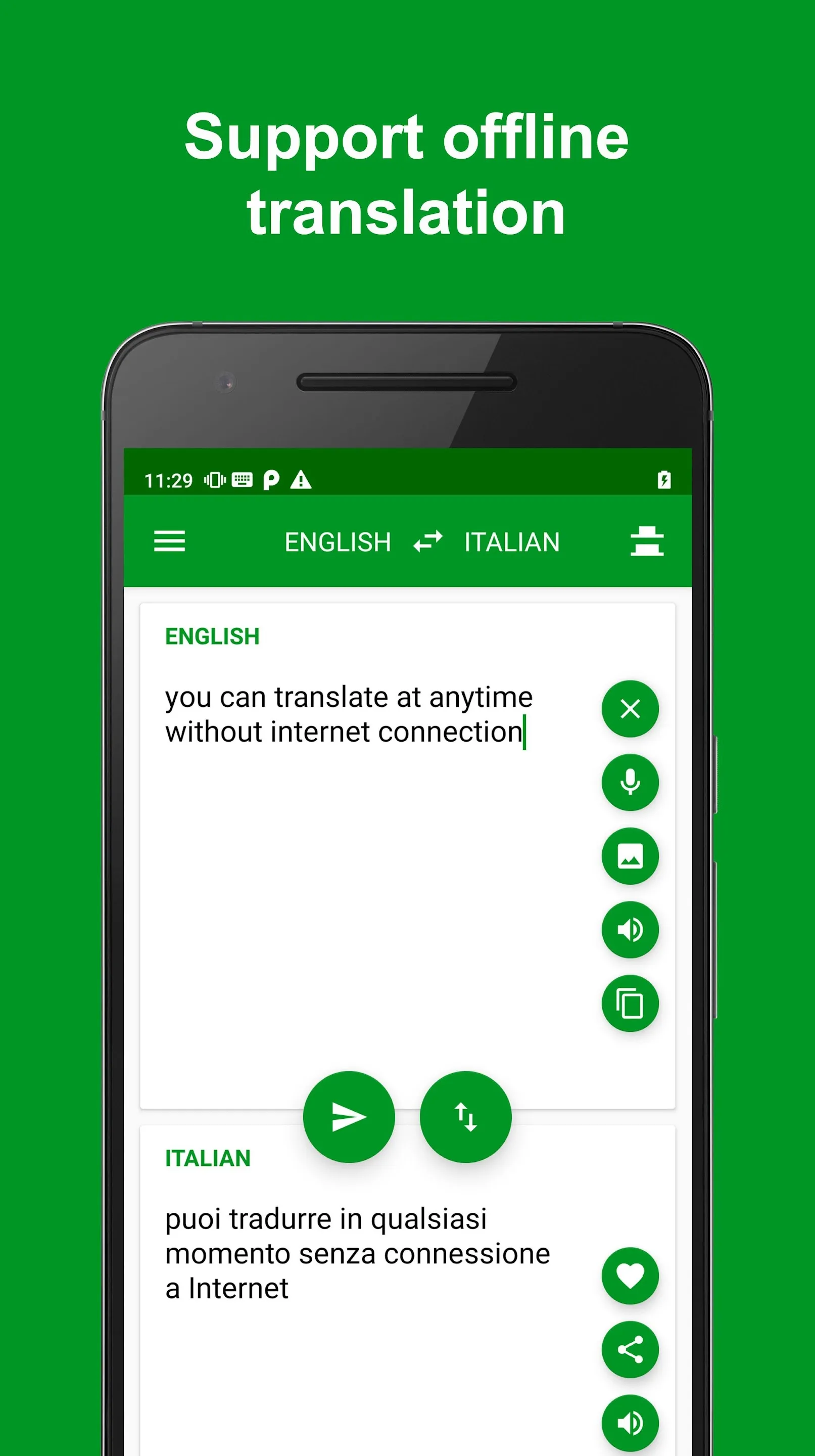 Italian - English Translator | Indus Appstore | Screenshot