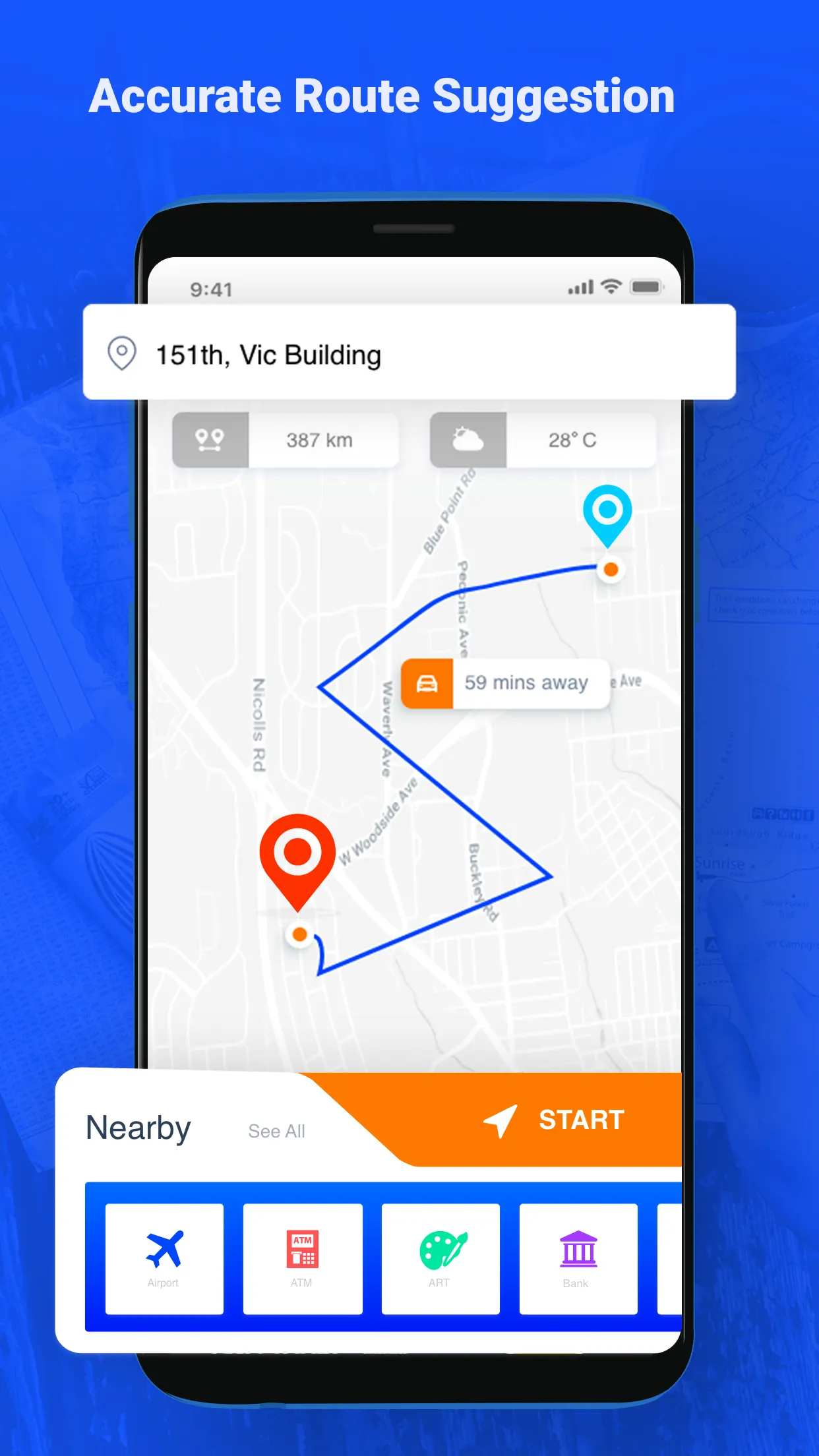 Voice GPS & Driving Directions | Indus Appstore | Screenshot