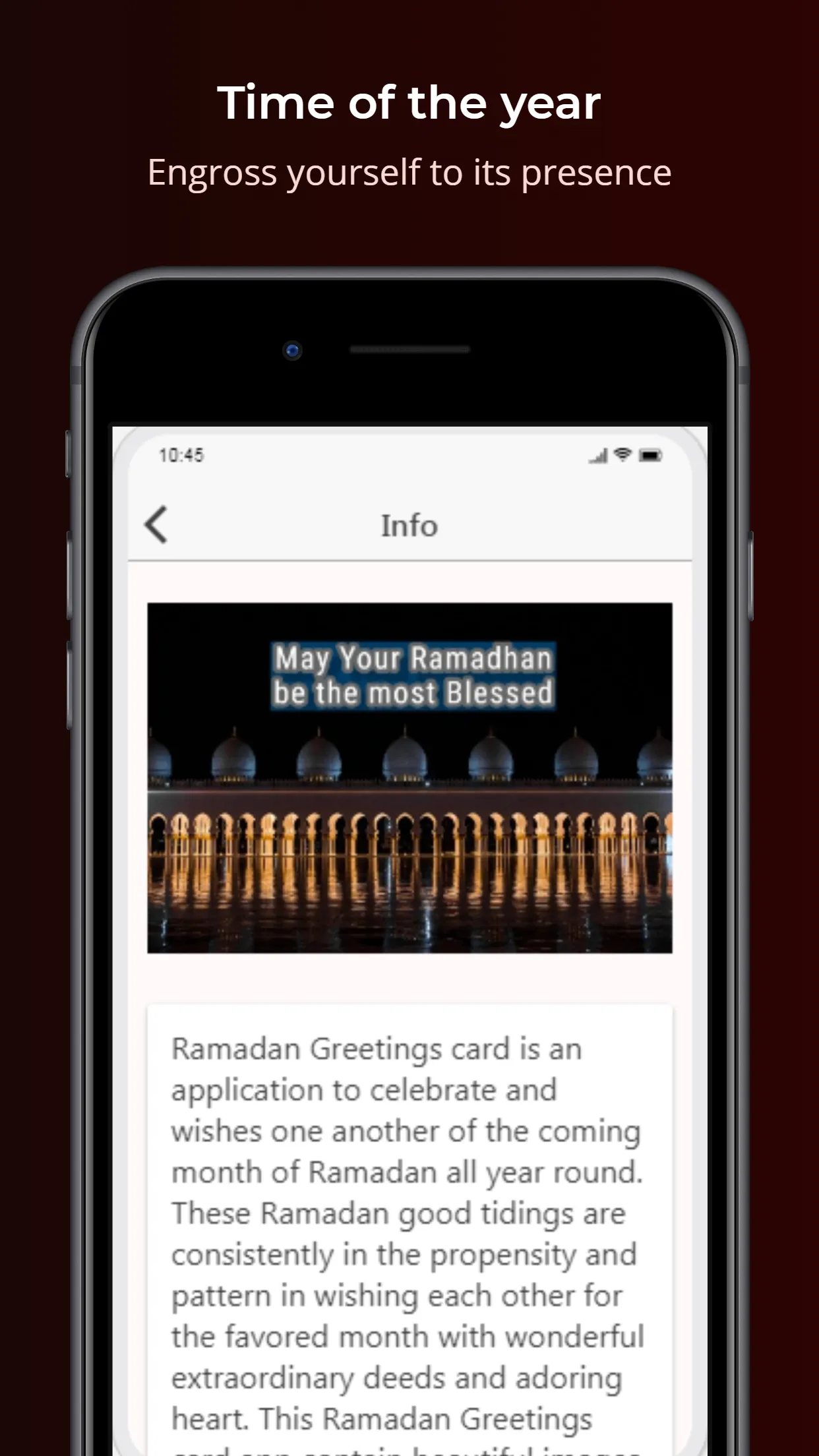 Ramadan Greetings Card | Indus Appstore | Screenshot