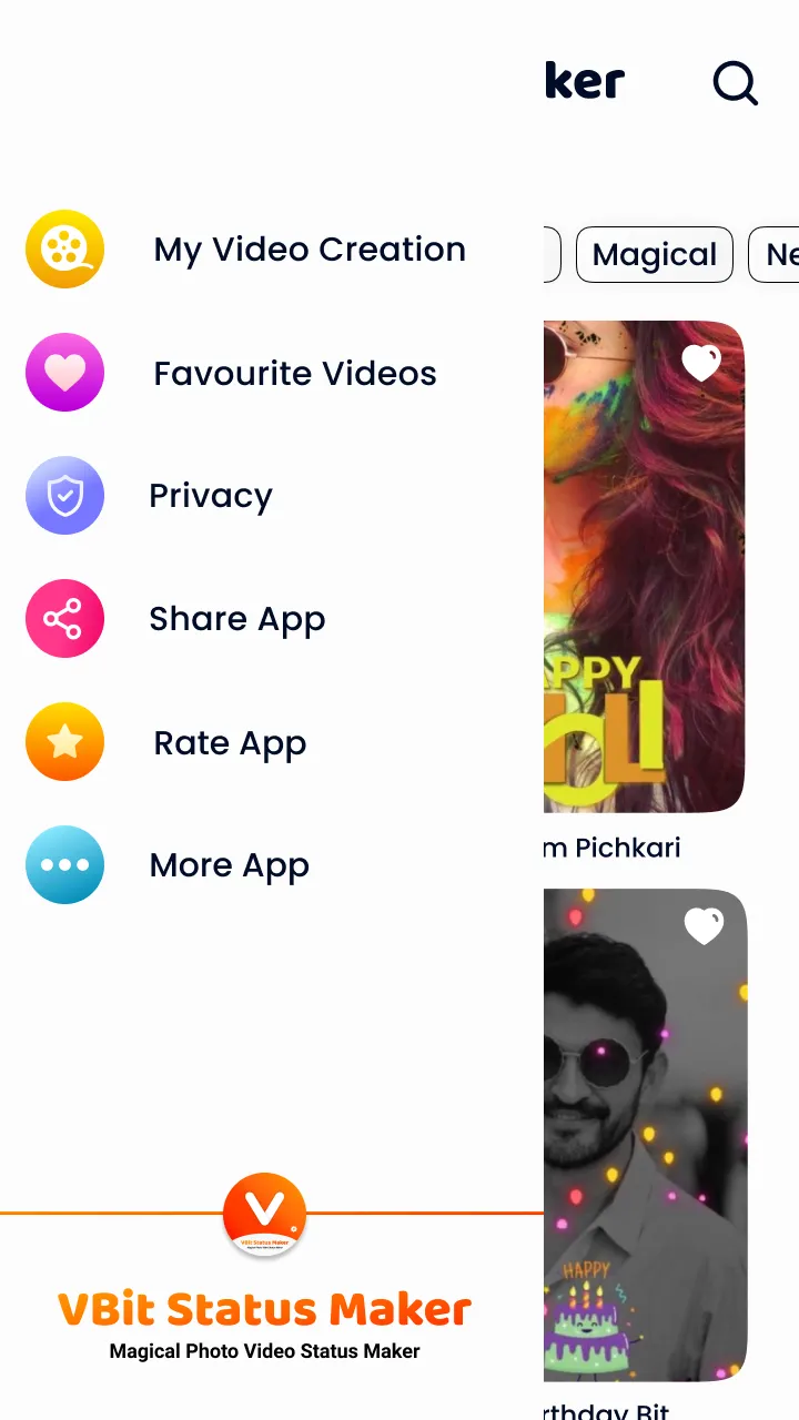 VBit master : reel video maker | Indus Appstore | Screenshot