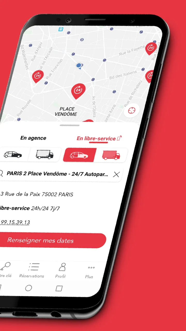 Ada Mobilités Location voiture | Indus Appstore | Screenshot