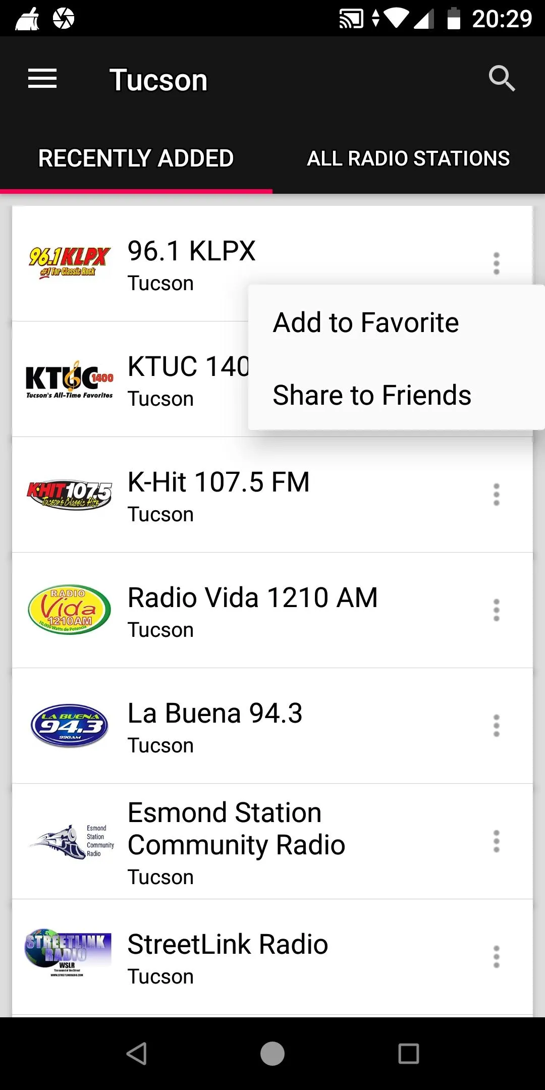 Tucson Radio Stations - USA | Indus Appstore | Screenshot