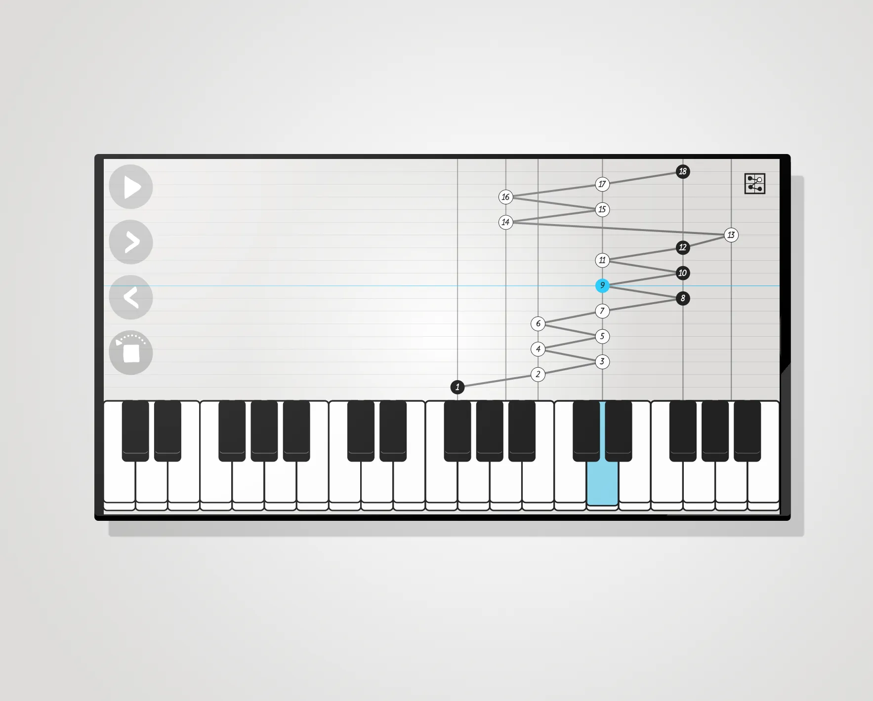 Pianizator 22: piano tutorials | Indus Appstore | Screenshot