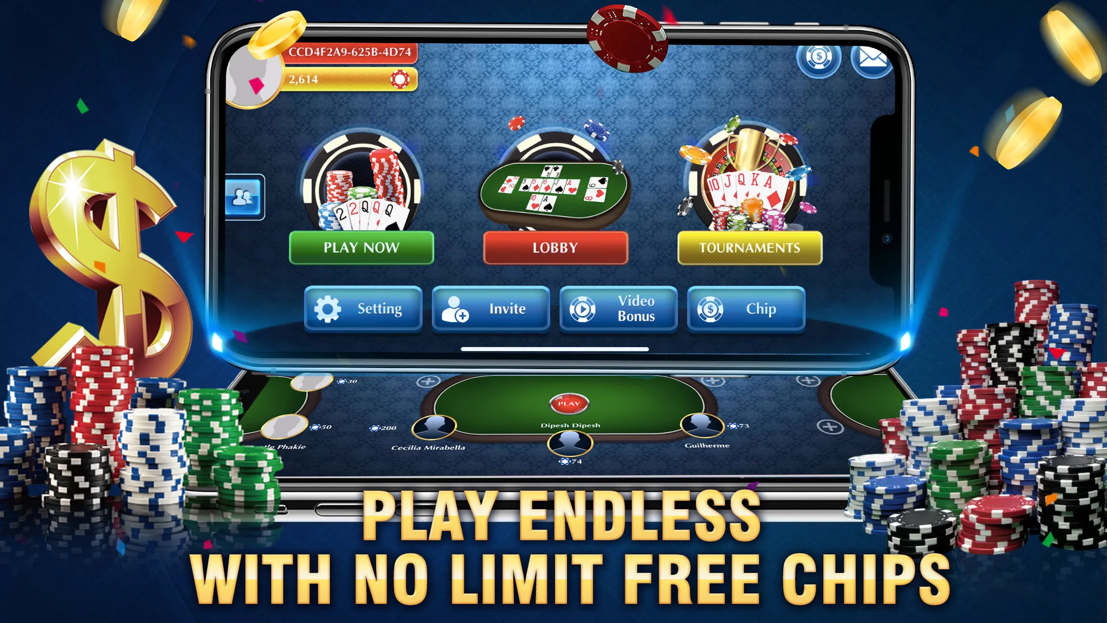 Dcard Hold'em Poker - Online C | Indus Appstore | Screenshot