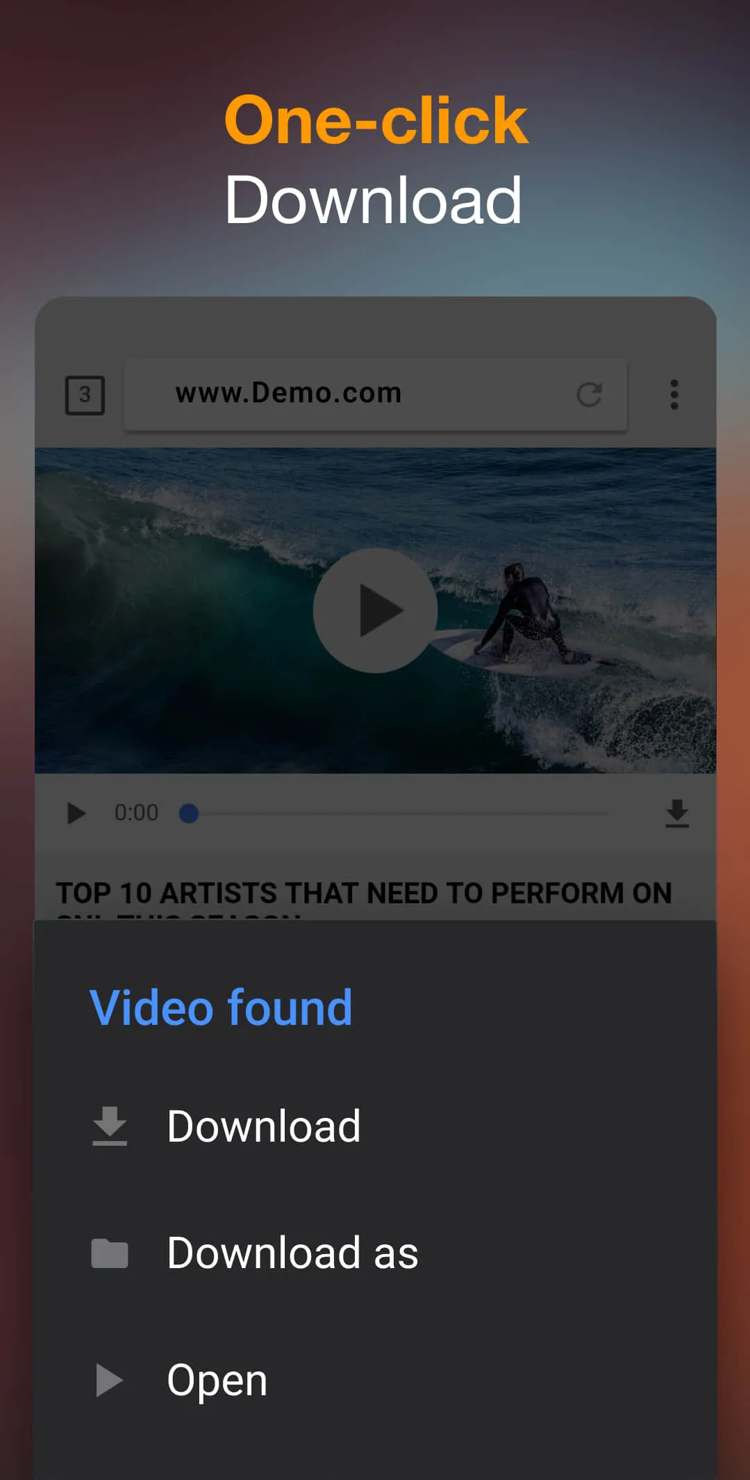 Video Downloader | Indus Appstore | Screenshot