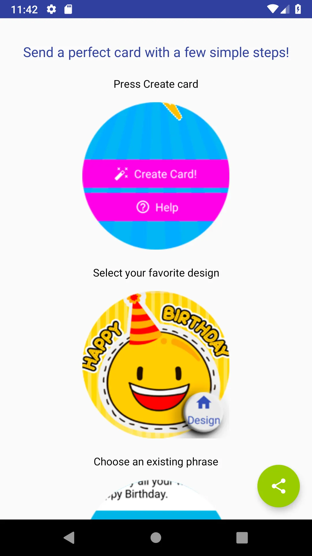 Birthday cards | Indus Appstore | Screenshot