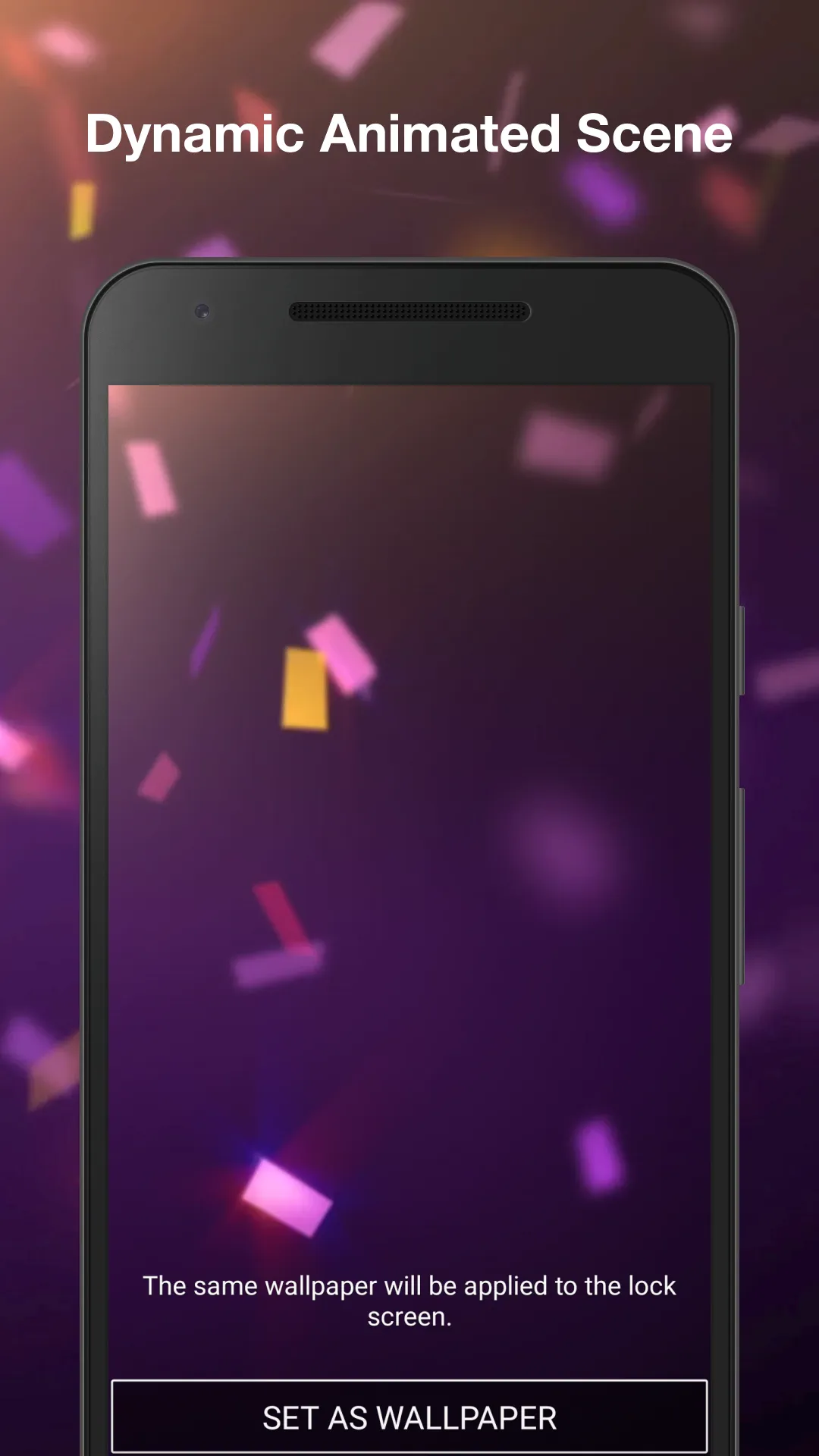 Confetti Live Wallpaper | Indus Appstore | Screenshot