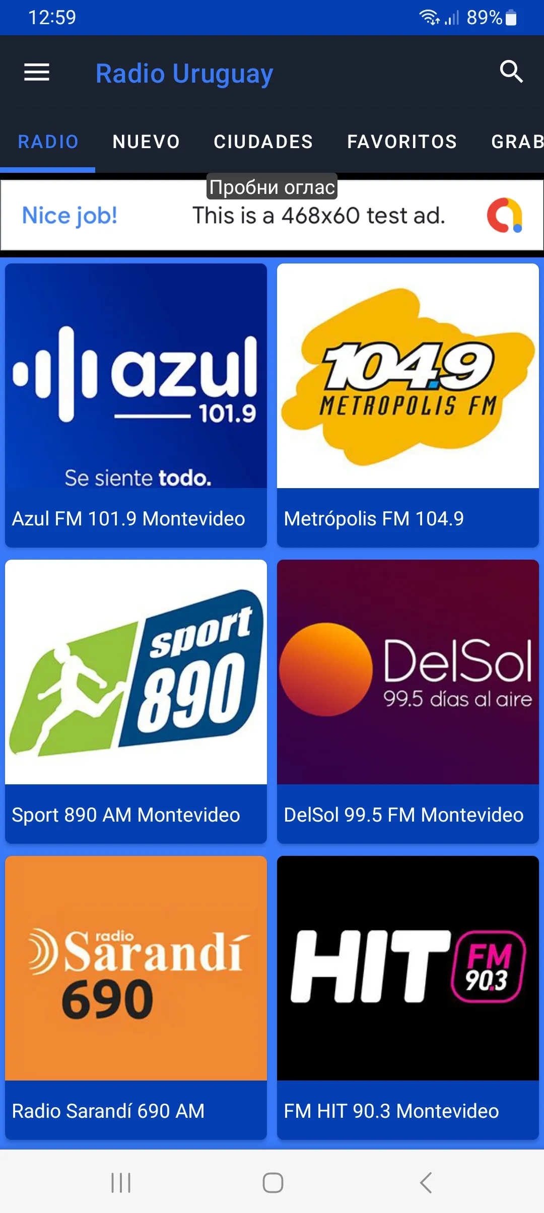 Radio Uruguay | Indus Appstore | Screenshot