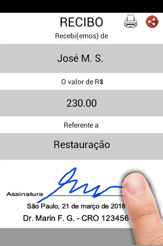 Recibo Fácil | Indus Appstore | Screenshot