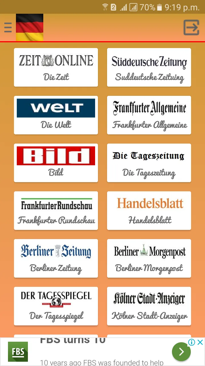 Germany Newspapers | Indus Appstore | Screenshot