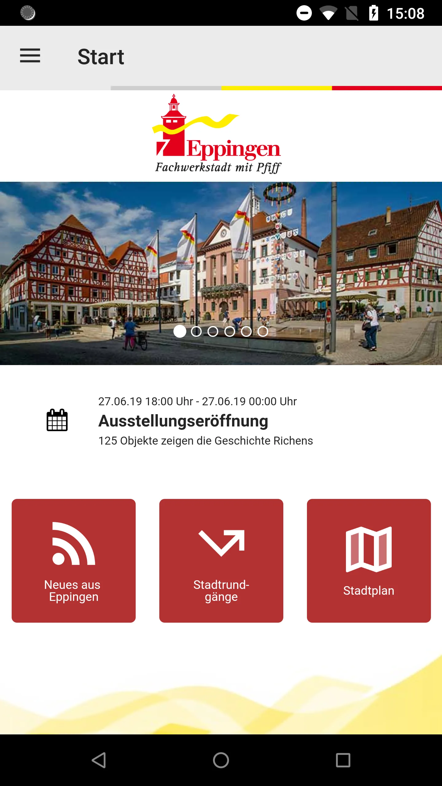 Service-App Eppingen | Indus Appstore | Screenshot