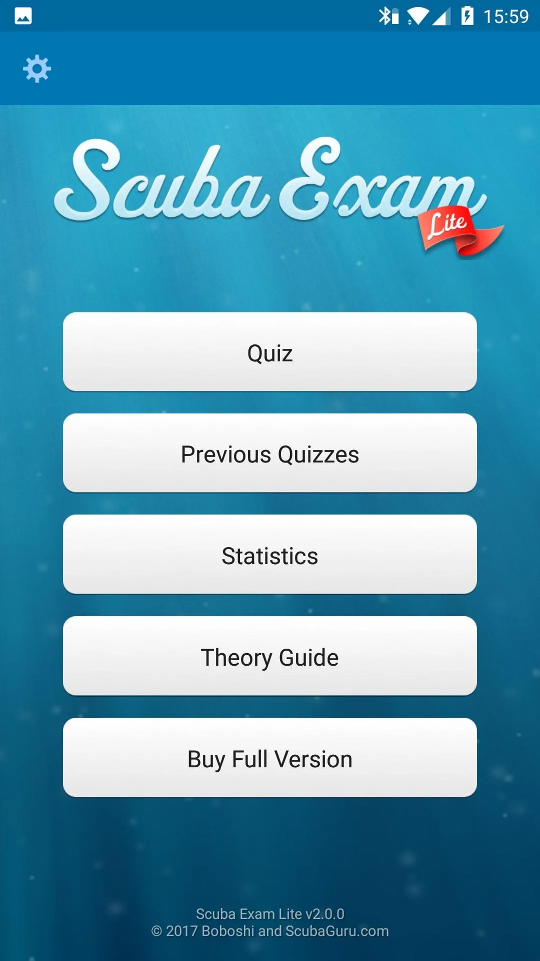 Scuba Exam Lite | Indus Appstore | Screenshot