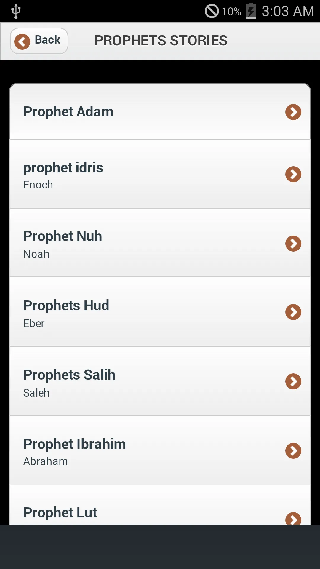 Prophets stories | Indus Appstore | Screenshot