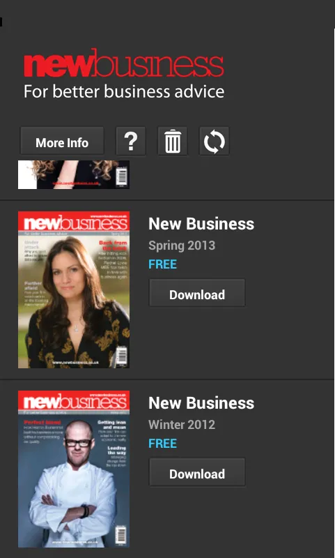 New Business Magazine | Indus Appstore | Screenshot