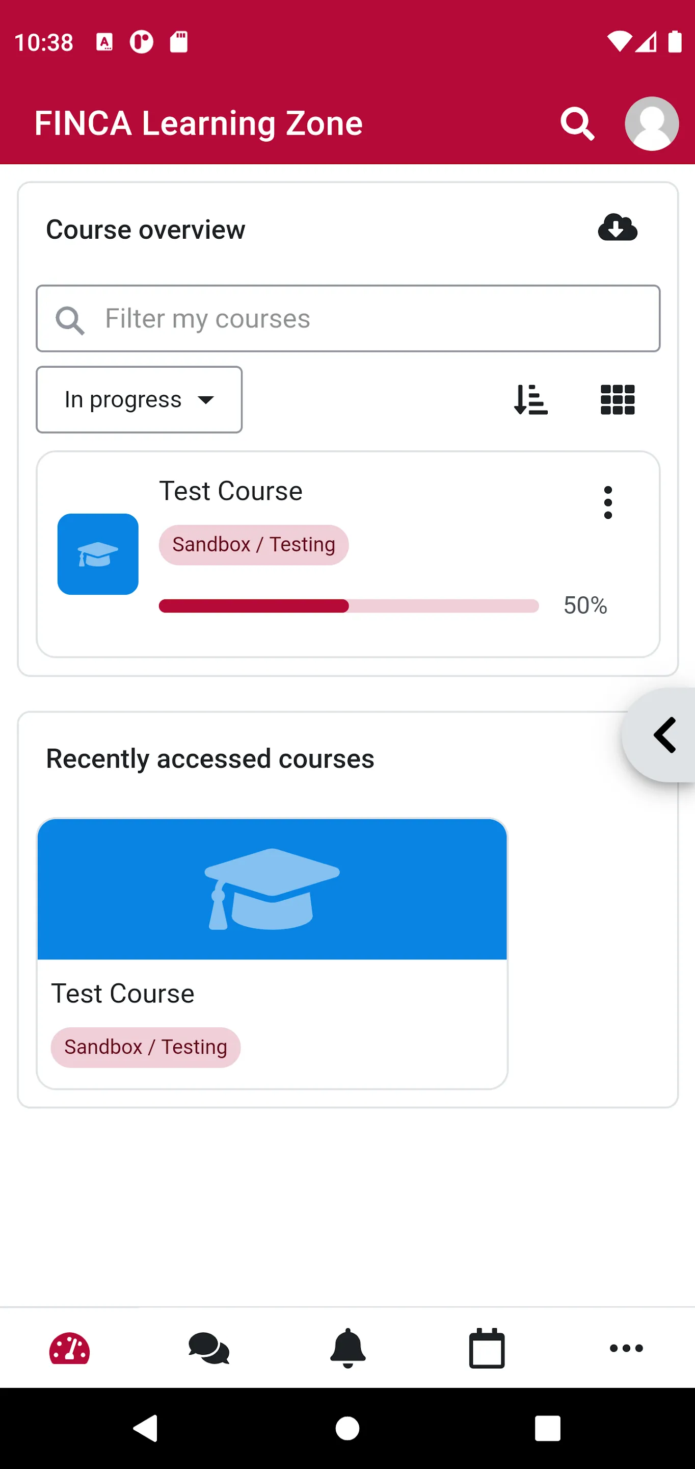 FINCA Learning Zone | Indus Appstore | Screenshot