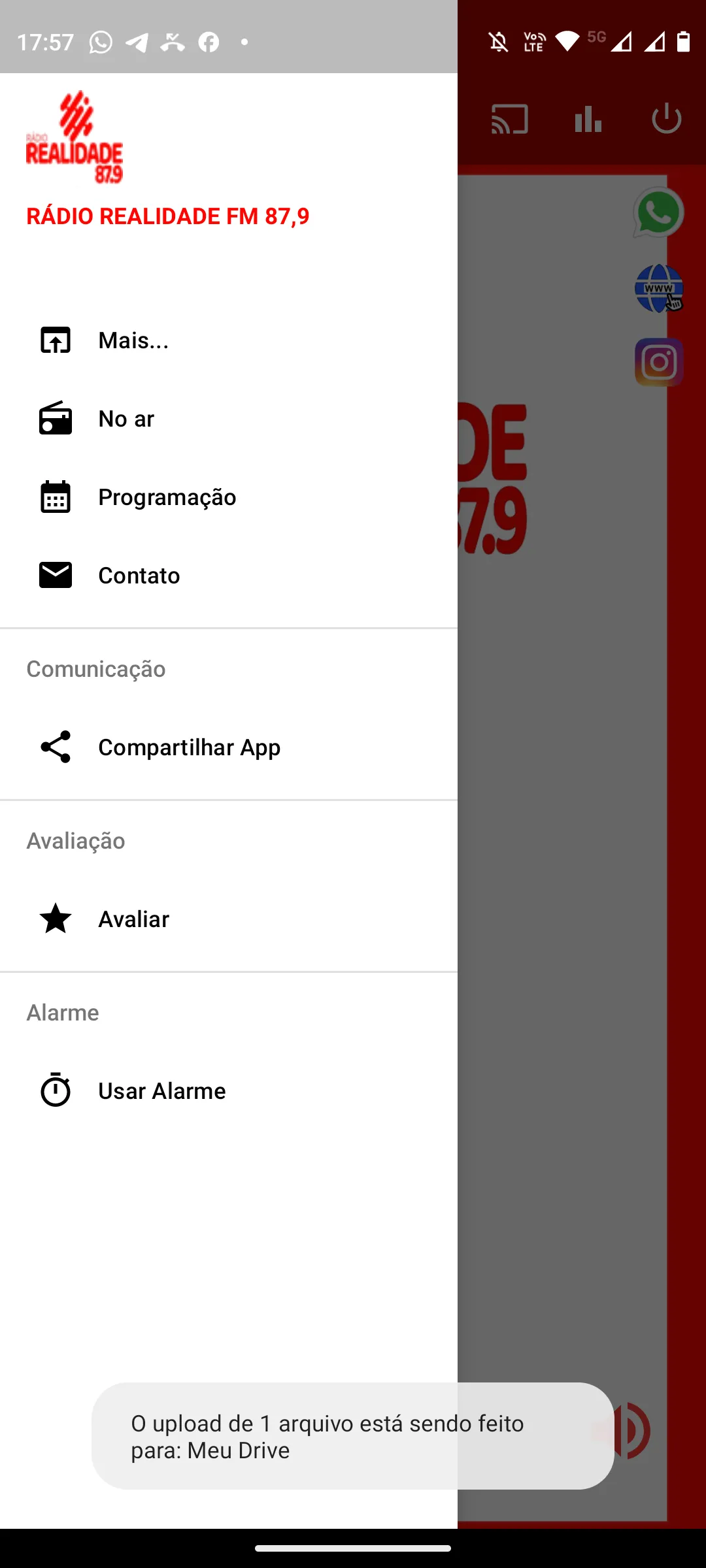 Rádio Realidade FM 87,9 | Indus Appstore | Screenshot