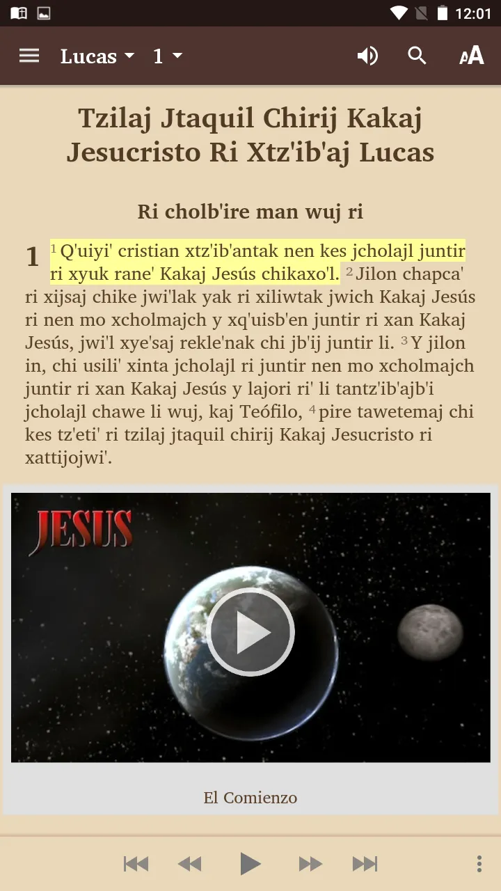 Uspanteco Bible | Indus Appstore | Screenshot