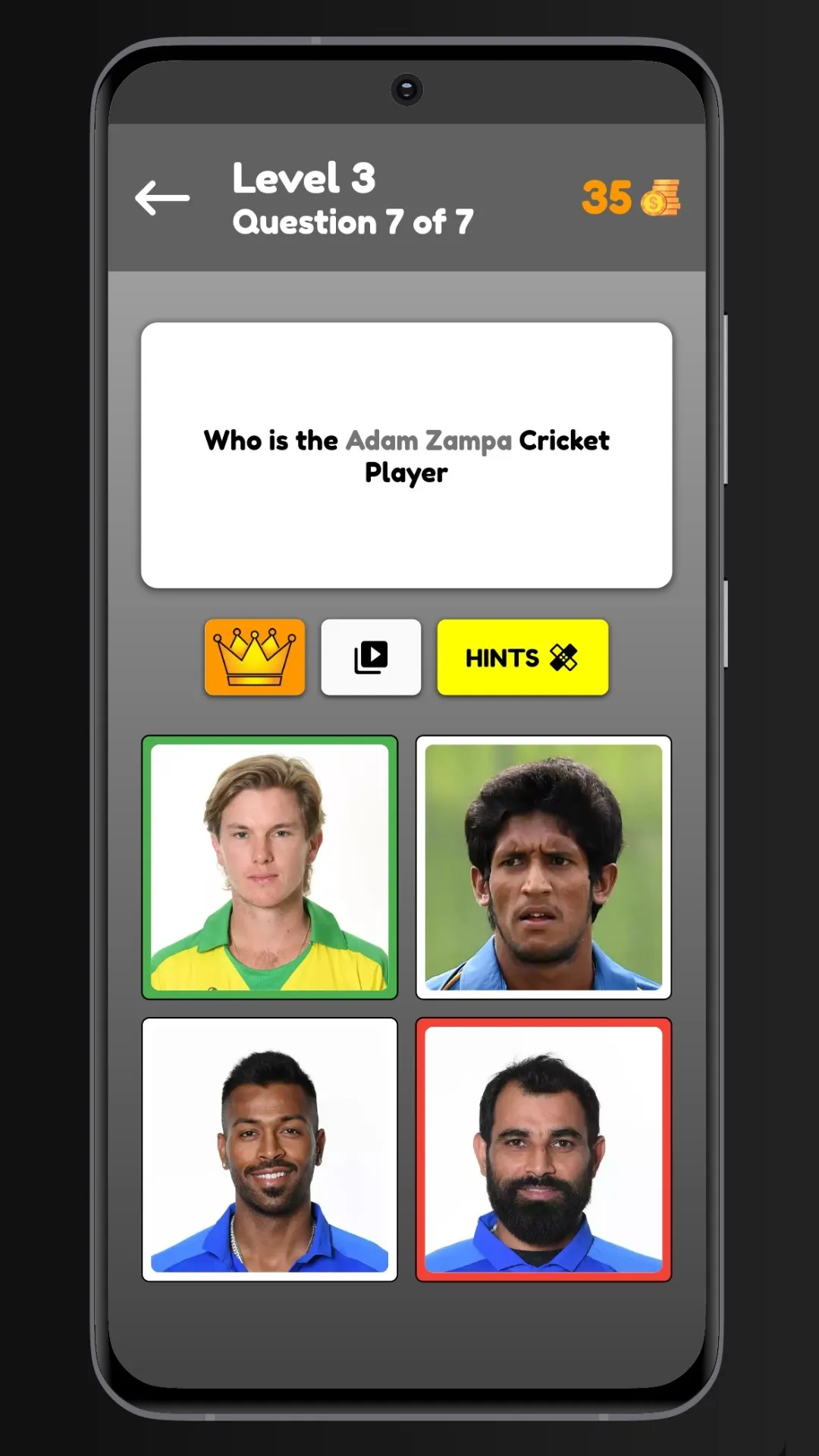 Cricket Quiz | Indus Appstore | Screenshot