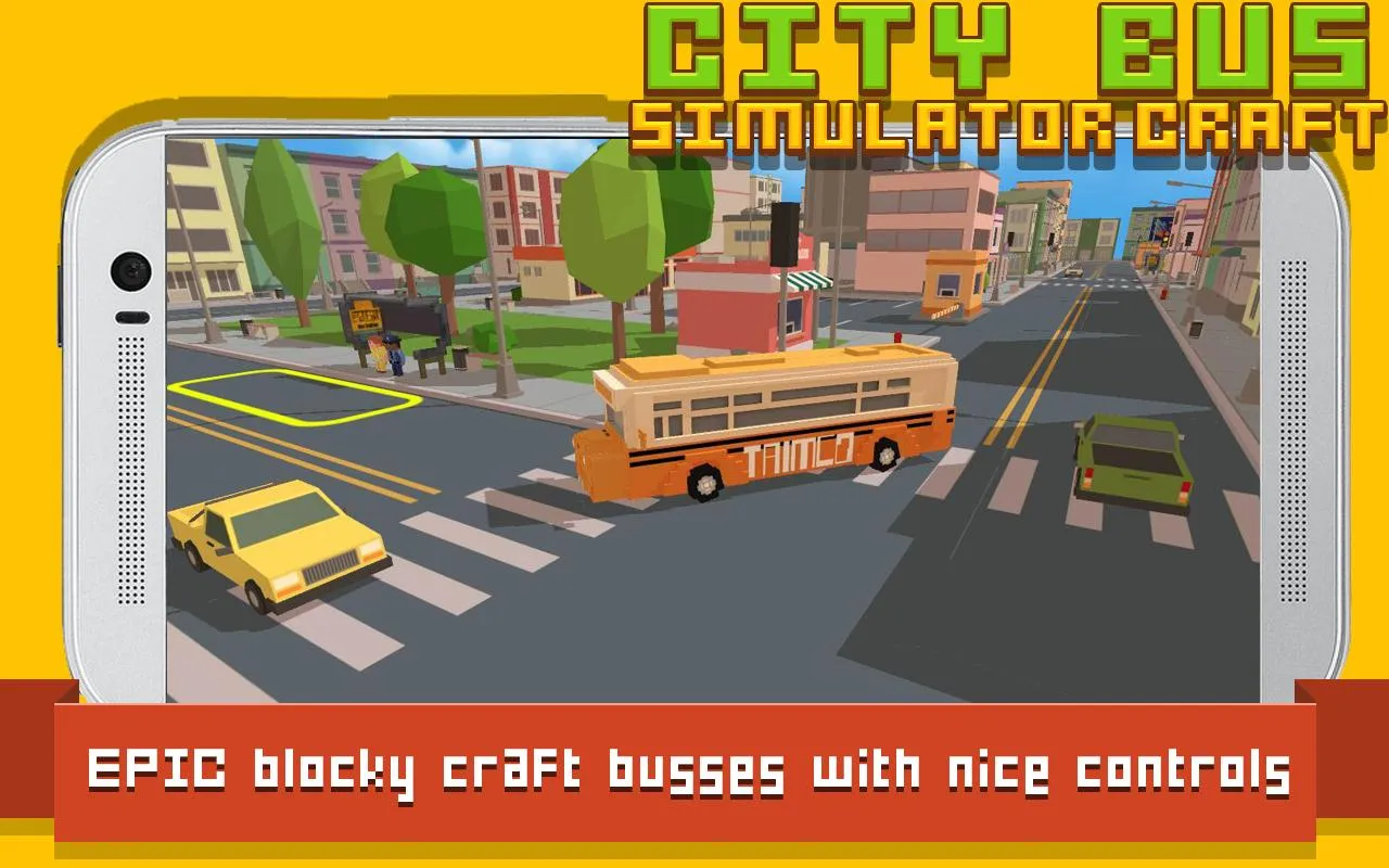 City Bus Simulator Craft | Indus Appstore | Screenshot