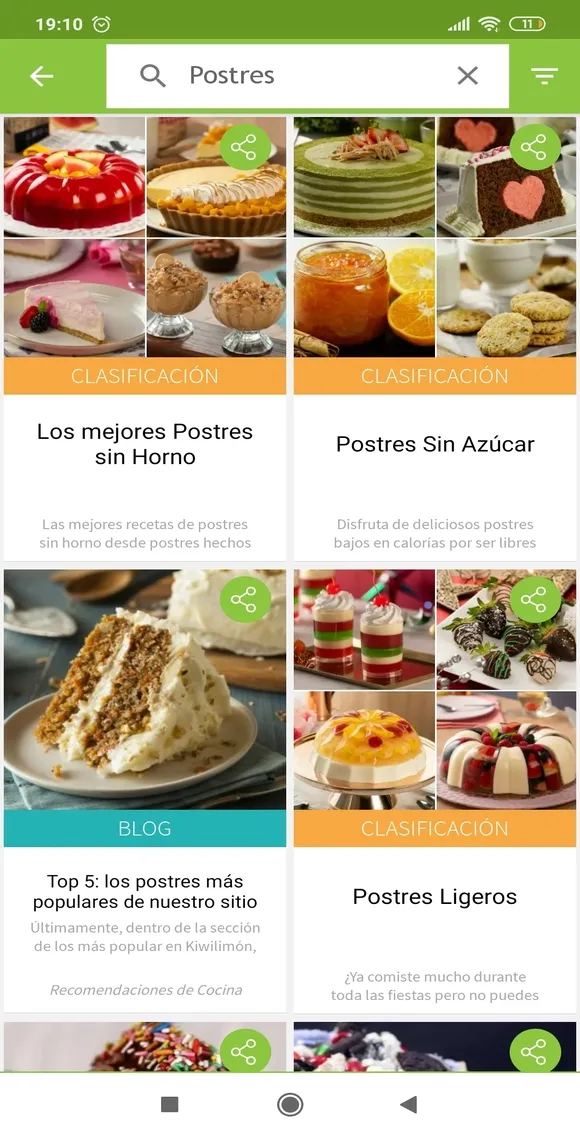 Recetas Kiwilimón | Indus Appstore | Screenshot