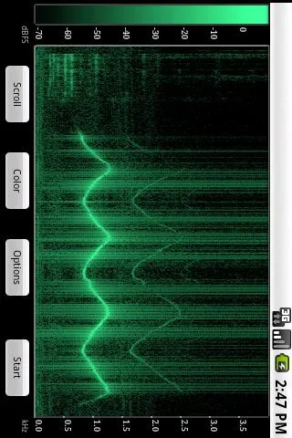 Spectral Audio Analyzer | Indus Appstore | Screenshot