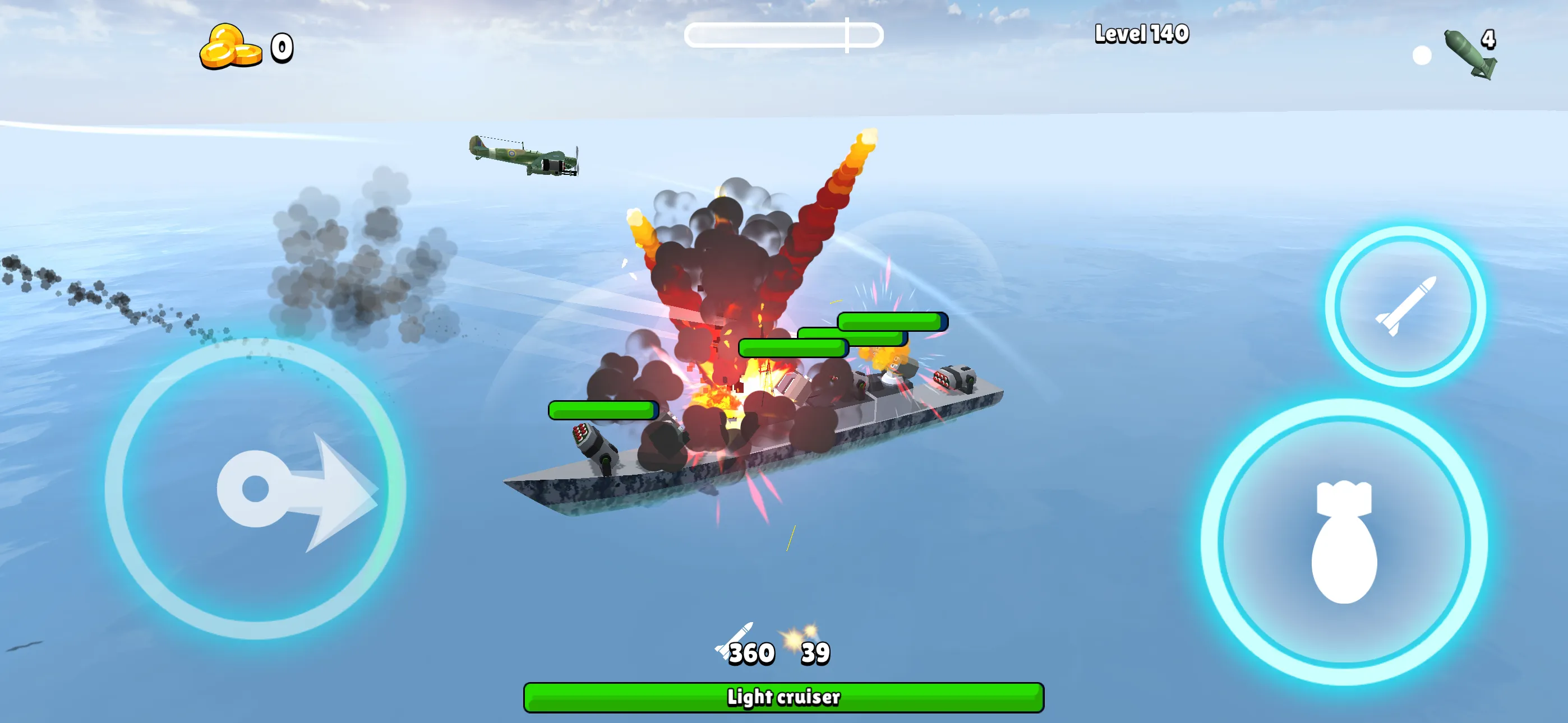 Bomber Ace: WW2 war plane game | Indus Appstore | Screenshot